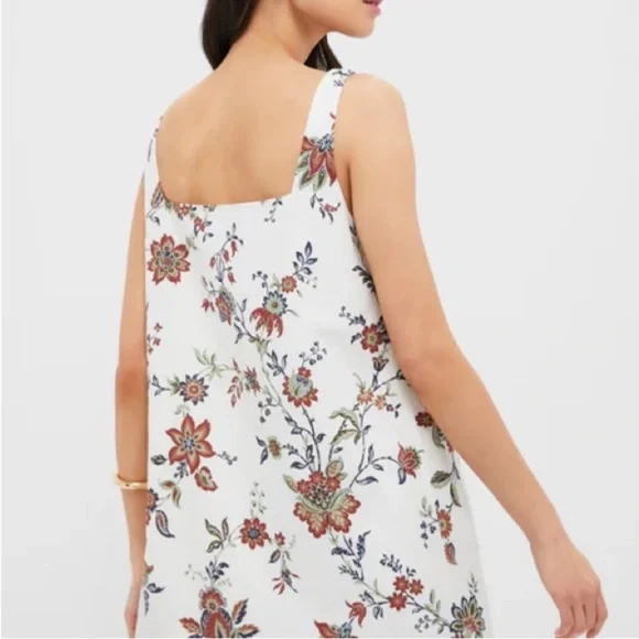 TUCKERNUCK X STUDIO MCGEE
Terracotta Chintz Cotton Linen Cassie Dress - Picture 4 of 4